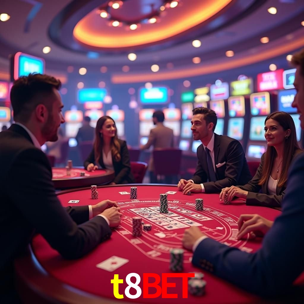 Interface do App t8bet